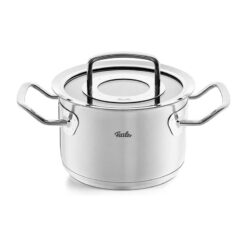 Bộ nồi Fissler Profi 5 món vung kính (4 nồi, 1 chảo 2 quai 24/28cm)