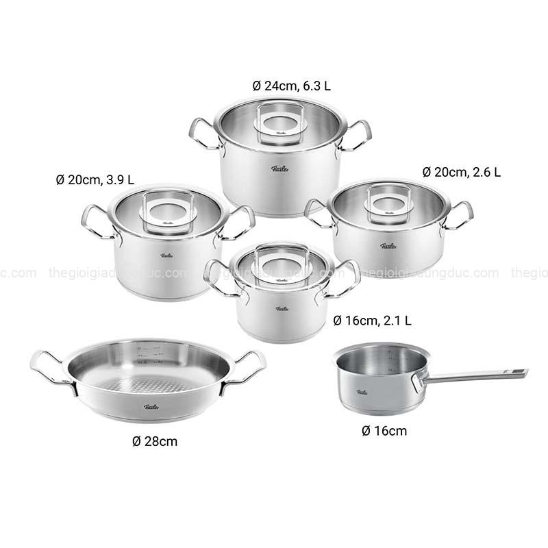 bo-noi-fissler-profi-6-mon-vung-kinh-4-noi-1-quanh-1-chao-2-quai-24-28cm (1) Bộ nồi Fissler Profi 6 món vung kính (4 nồi, 1 quánh, 1 chảo 2 quai 24/28cm)
