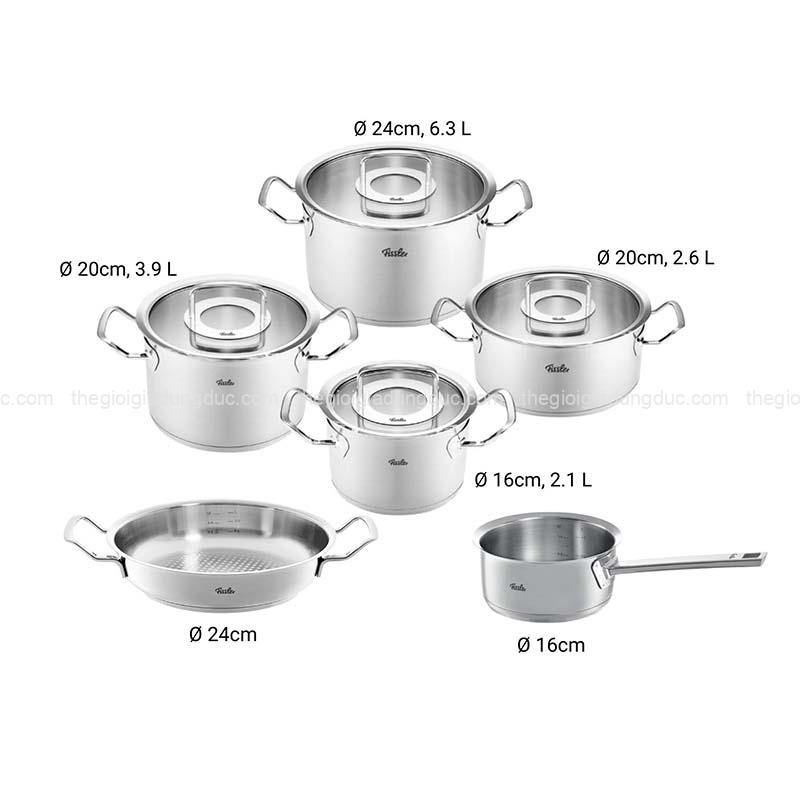 bo-noi-fissler-profi-6-mon-vung-kinh-4-noi-1-quanh-1-chao-2-quai-24-28cm (2) Bộ nồi Fissler Profi 6 món vung kính (4 nồi, 1 quánh, 1 chảo 2 quai 24/28cm)