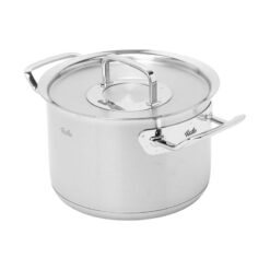 Bộ nồi Fissler Profi 6 món vung thép (4 nồi, 1 quánh, 1 chảo 2 quai 24/28cm)