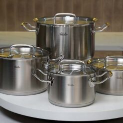 Bộ nồi Fissler Profi set 4 món vung kính/ vung inox