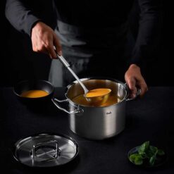 Bộ nồi Fissler Profi set 4 món vung thép (3 nồi, 1 quánh)