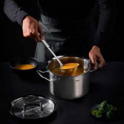 Bộ nồi Fissler Profi set 5 món vung thép (4 nồi, 1 chảo tổ ong 24/28cm)