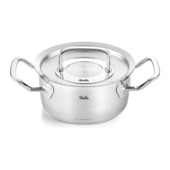 Bộ nồi Fissler Profi set 5 món vung thép (4 nồi, 1 chảo tổ ong 24/28cm)