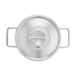 Bộ nồi Fissler Pure Collection 5 món (4 nồi, 1 quánh) vung inox / vung kính