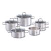 Bộ nồi Fissler Viseo 5 món (4 nồi, 1 quánh)