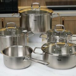 Bộ nồi Fissler Viseo 5 món (4 nồi, 1 quánh)