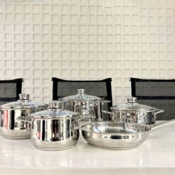 Bộ nồi WMF Diadem Plus 5 món (4 nồi, 1 chảo 24cm)