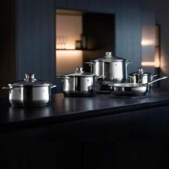 Bộ nồi WMF Diadem Plus 5 món (4 nồi, 1 chảo 24cm)