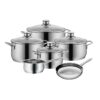 Bộ nồi WMF Diadem Plus 6 món (4 nồi, 1 quánh, 1 chảo 24/28cm)