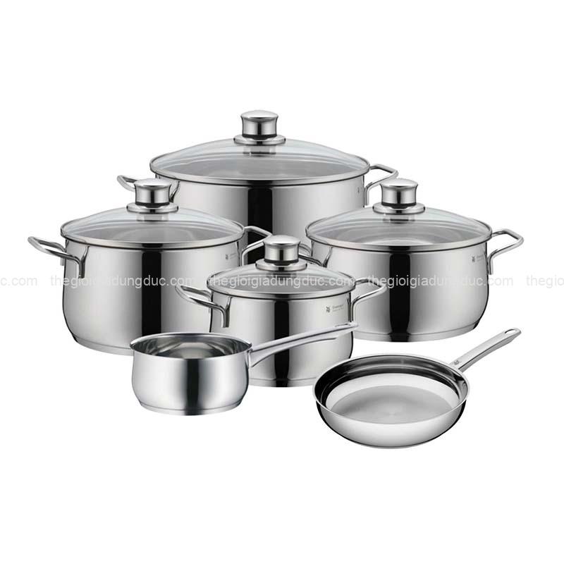 bo-noi-wmf-diadem-plus-6-mon-4-noi-1-quanh-1-chao (1) Bộ nồi WMF Diadem Plus 6 món (4 nồi, 1 quánh, 1 chảo 24/28cm)