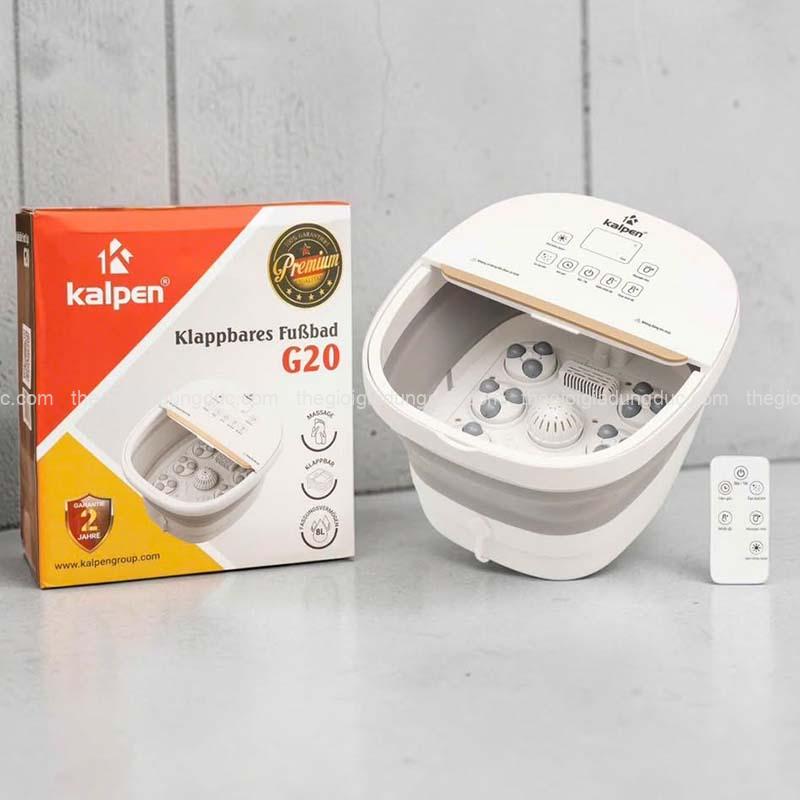 bon-ngam-chan-massage-gap-gon-kalpen-g20-8l (1) Bồn ngâm chân massage gấp gọn Kalpen G20 8L