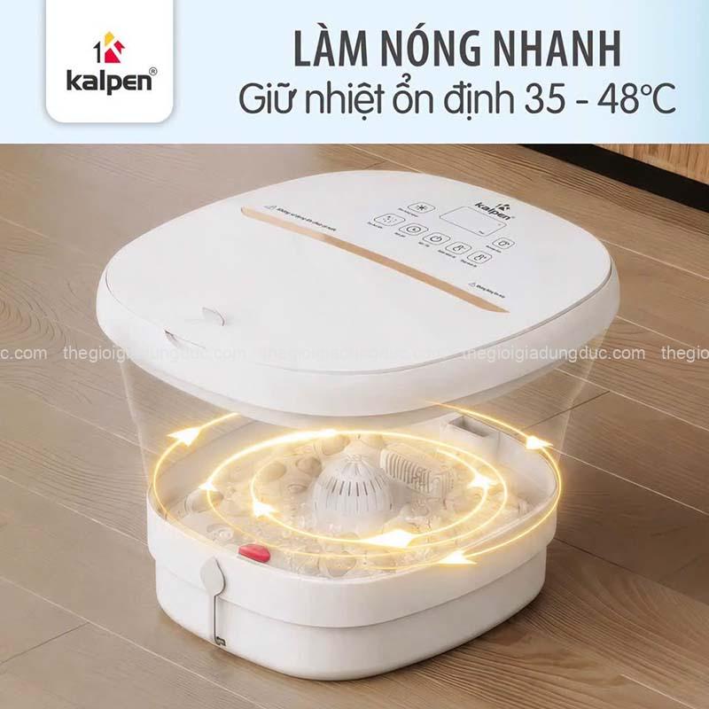 Bồn ngâm chân massage gấp gọn Kalpen G20 8L
