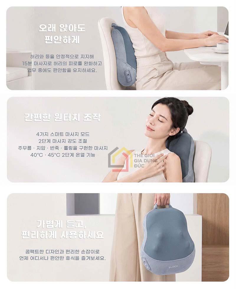 goi-massage-2lock-korea (2) Gối massage 2Lock Korea