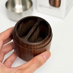 Hộp tăm 2 ngăn Moos DE