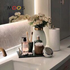 Hộp tăm 2 ngăn Moos DE