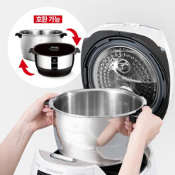Nồi cơm cao tần kép lòng inox Cuckoo FHTAS1010FW 1.8L