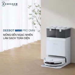 Robot hút bụi lau nhà Ecovacs T50S Pro Omni