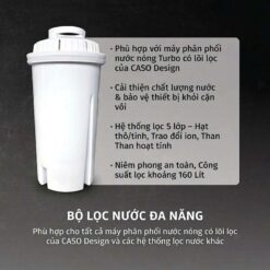 Set 3 lõi lọc thay thế cho bình thủy điện CASO HW630, HW770, HW1660