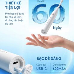 Bàn chải điện sóng âm GKÖCH K5