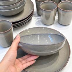 Bộ bát sứ 18 món Keltum