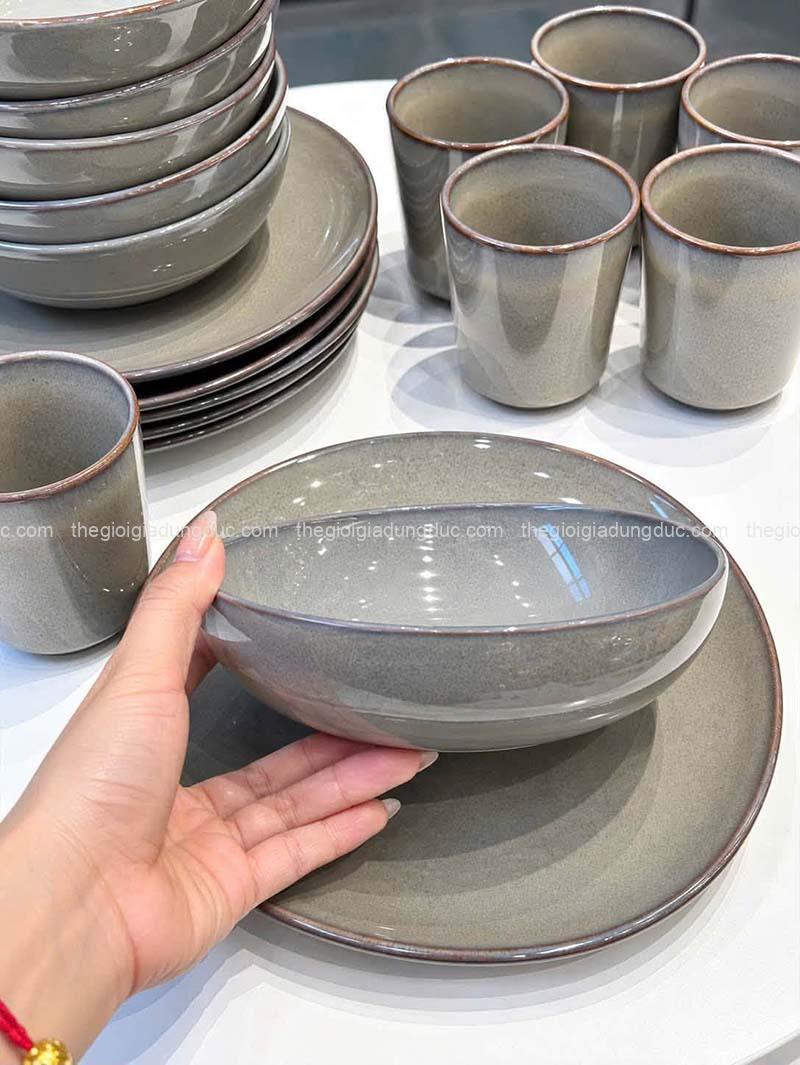 Bộ bát sứ 18 món Keltum