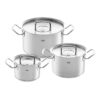 Bộ nồi Fissler Profi set 3 món vung thép