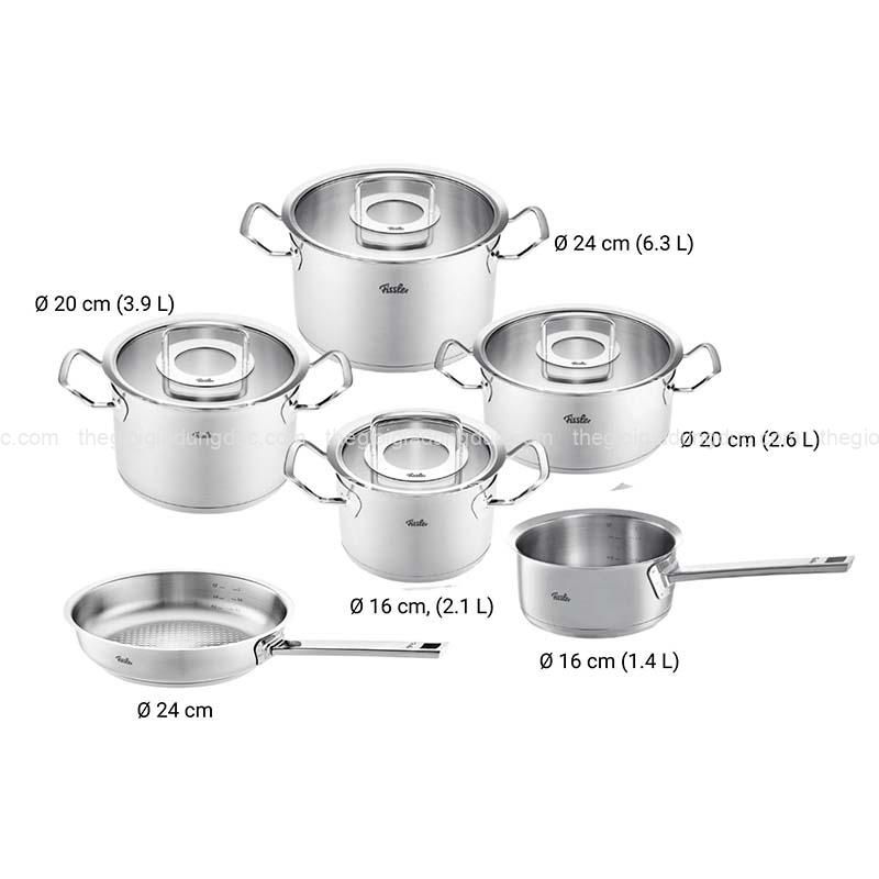 bo-noi-fissler-profi-set-6-mon-vung-kinh-4-noi-1-quanh-1-chao (2) Bộ nồi Fissler Profi set 6 món vung kính (4 nồi, 1 quánh, 1 chảo 24cm/28cm)