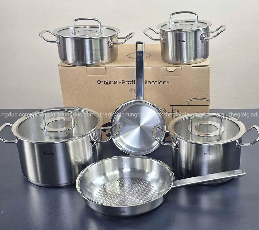 bo-noi-fissler-profi-set-6-mon-vung-kinh-4-noi-1-quanh-1-chao (3) Bộ nồi Fissler Profi set 6 món vung kính (4 nồi, 1 quánh, 1 chảo 24cm/28cm)