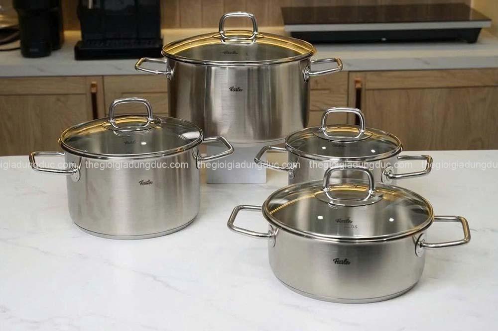 Bộ nồi Fissler Viseo 4 món (4 nồi)