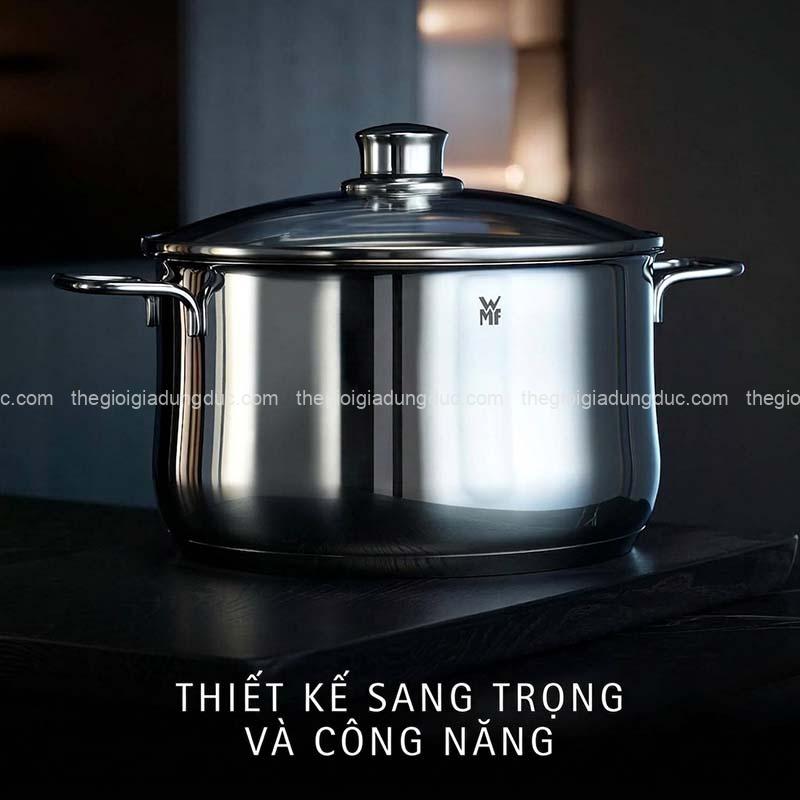 Bộ nồi WMF Diadem Plus 5 món (4 nồi, 1 quánh)