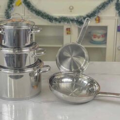 Bộ nồi WMF Provence Plus 5 món (3 nồi, 1 quánh, 1 chảo)