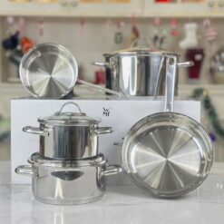 Bộ nồi WMF Provence Plus 5 món (3 nồi, 1 quánh, 1 chảo)