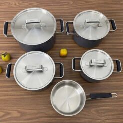 Bộ nồi Zwilling Pure 5 món (4 nồi, 1 quánh)