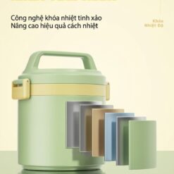 Cặp lồng ủ cháo đa năng OYATTON - O525 1700ml