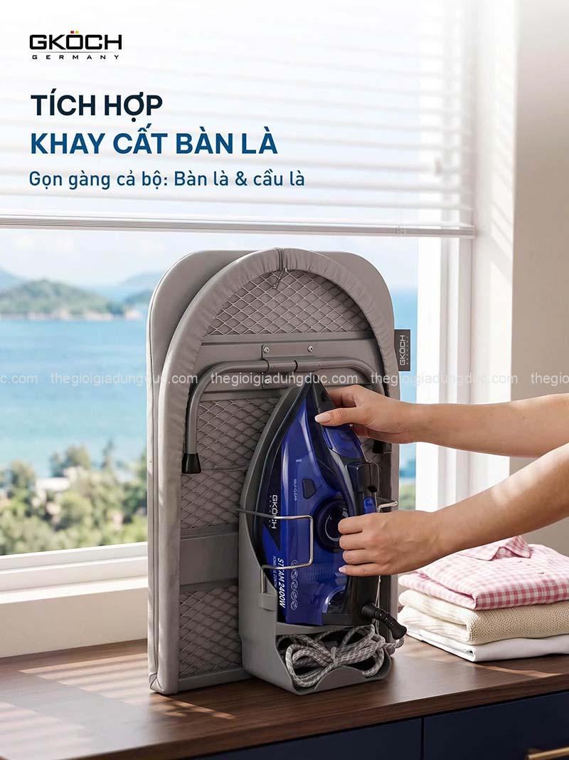 Cầu là để bàn gấp gọn GKÖCH HWIB.1335DF-13