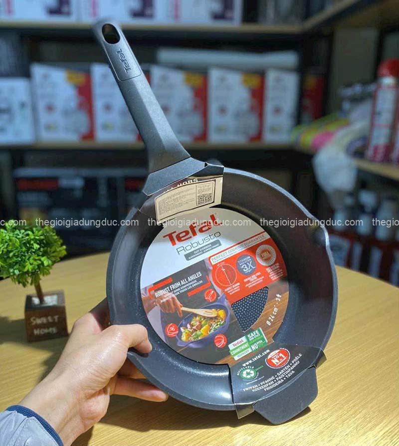 Chảo đúc nguyên khối Tefal Robusto 24cm