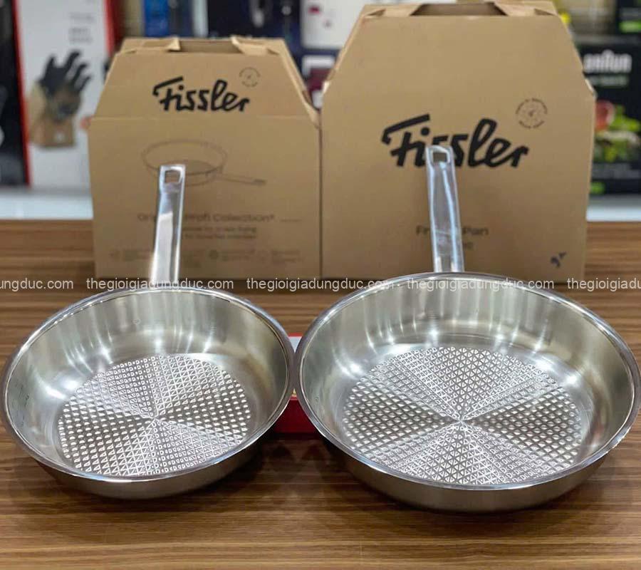 Chảo Fissler Profi Original Collection 24cm/28cm - Lòng tổ ong