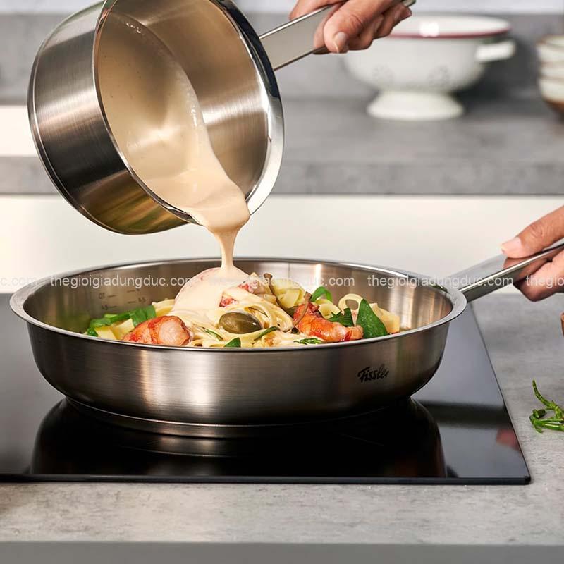 Chảo Fissler Profi Original Collection 24cm/28cm - Lòng tổ ong