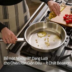 Chảo Fissler Profi Original Collection 24cm/28cm - Lòng tổ ong