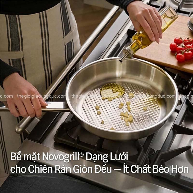 chao-fissler-profi-original-collection-long-to-ong (9) Chảo Fissler Profi Original Collection 24cm/28cm - Lòng tổ ong