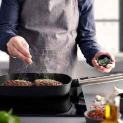 Chảo Woll 16281PLCIB Diamond XR Logic Grill Pan Square 28x28cm