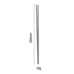 Hộp 10 đôi đũa inox 316 OYATTON - O416