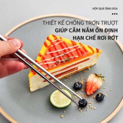 Hộp 10 đôi đũa inox 316 OYATTON - O416