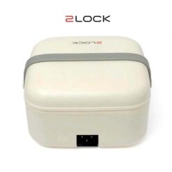 Hộp cơm cắm điện 2Lock LB25-0110 - lòng inox 304 có quai xách