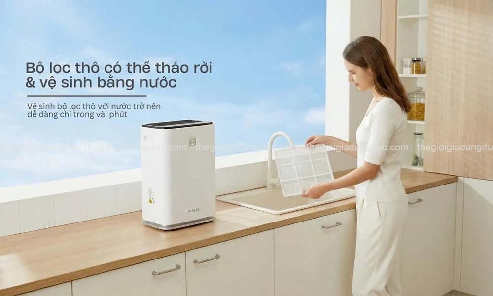 Máy hút ẩm kiêm lọc không khí Steiger STG-835DW/plus