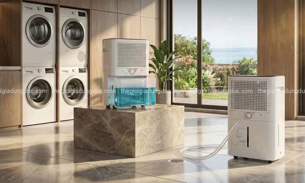 Máy hút ẩm kiêm lọc không khí Steiger STG-835DW/plus