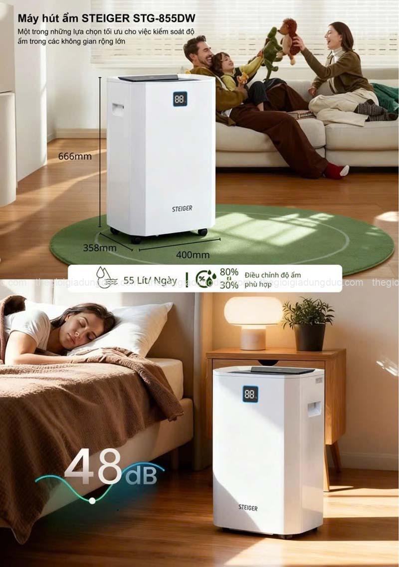 may-hut-am-steiger-stg-855dw-55l-ngay (3) Máy hút ẩm Steiger STG-855DW 55L/ngày