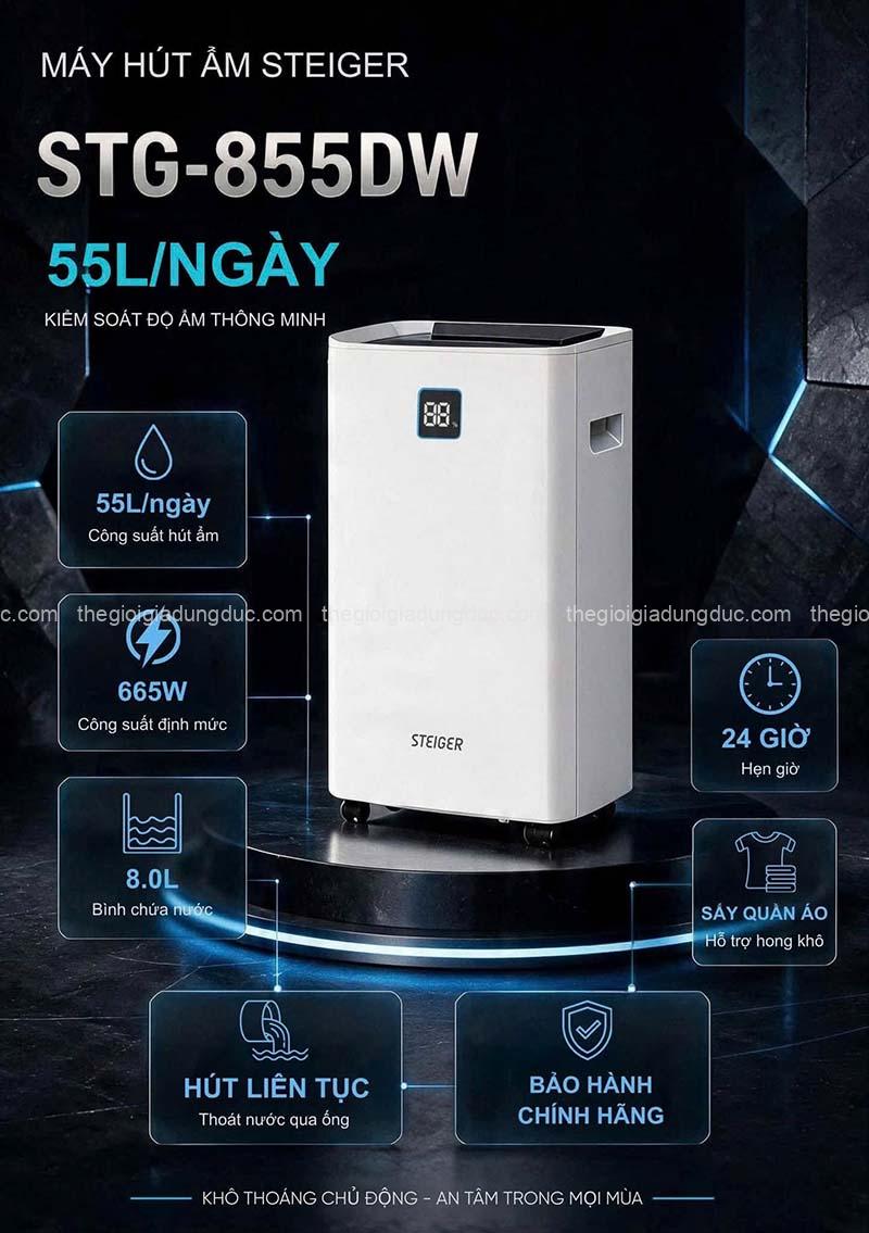 may-hut-am-steiger-stg-855dw-55l-ngay (5) Máy hút ẩm Steiger STG-855DW 55L/ngày