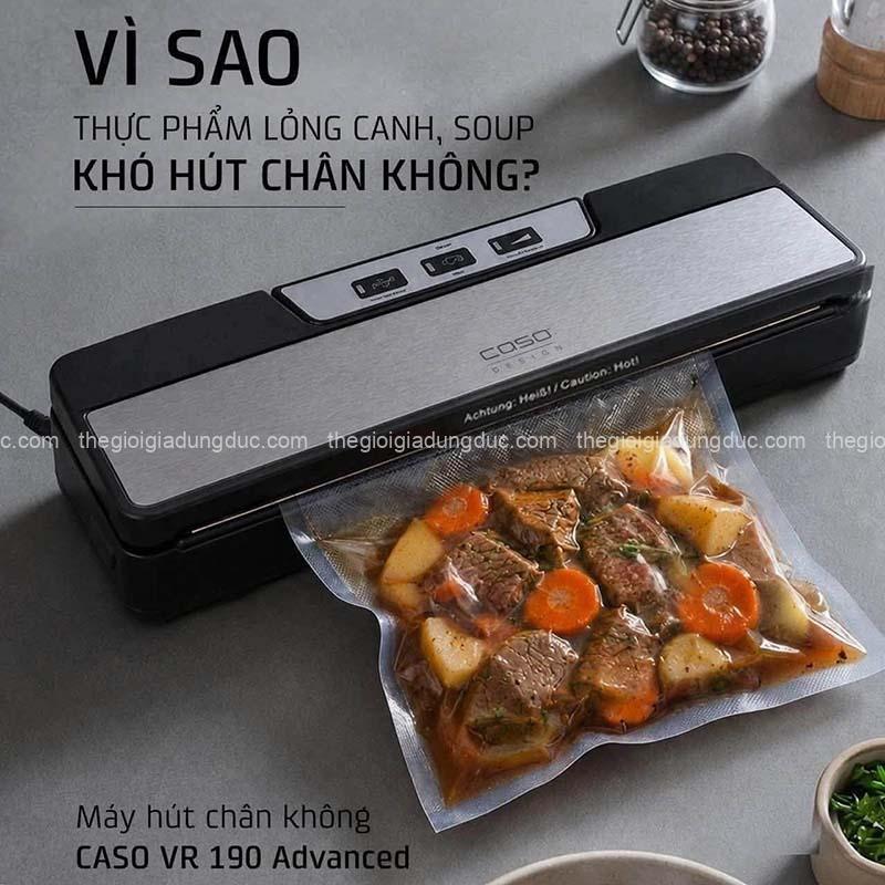 Máy hút chân không CASO VR 190 Advanced